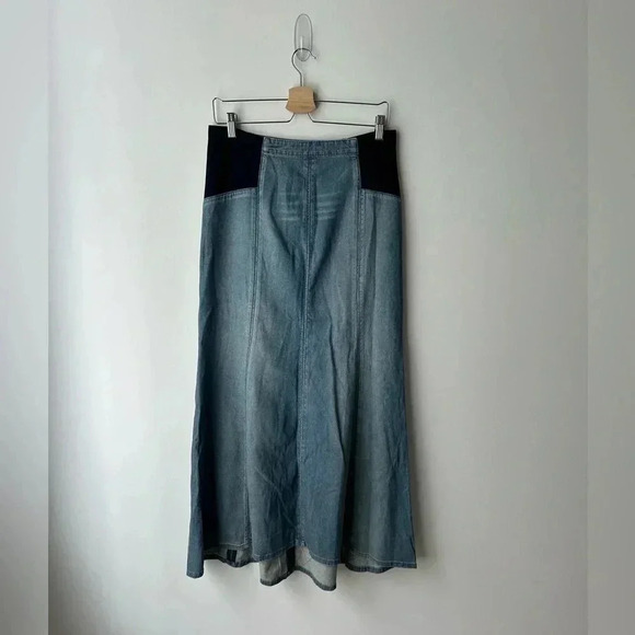 BCBG mermaid maxi denim skirt - Picture 1 of 10